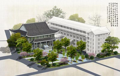 海南万宁中学图书馆设计方案